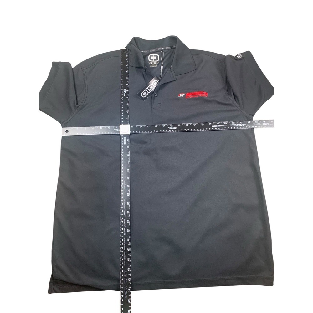 OGIO Polo Shirt Mens XL Black Performance Logo Short Sleeve NEW - Picture 7 of 10